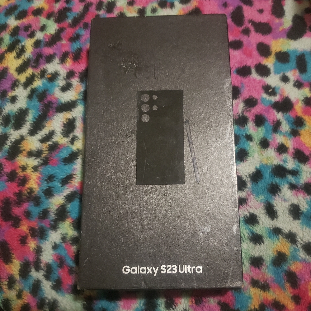 Samsung Galaxy S23 Ultra Black Smartphone